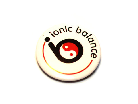Ionic Balance Pin Badge